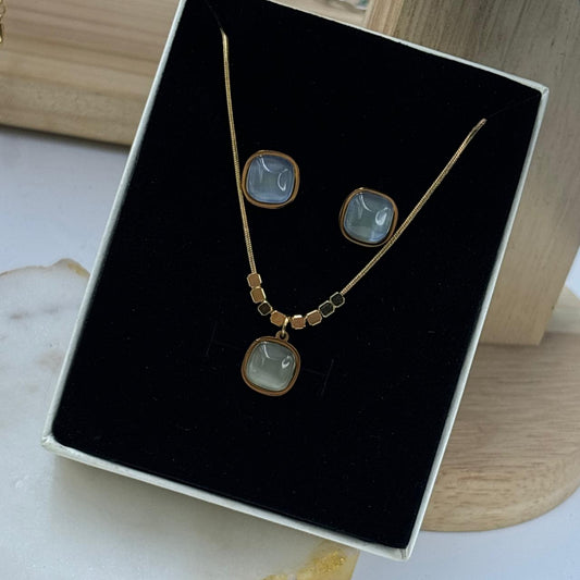 Grey Elegance Jewellery Set