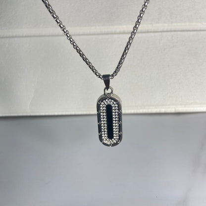 Oliver Iced Out Pendant Chain