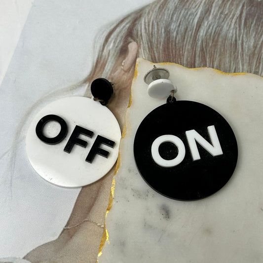 On Off Earrings (Small)