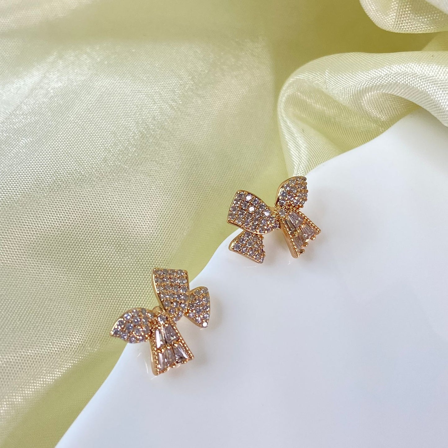 Bow Luxe Mini Studs