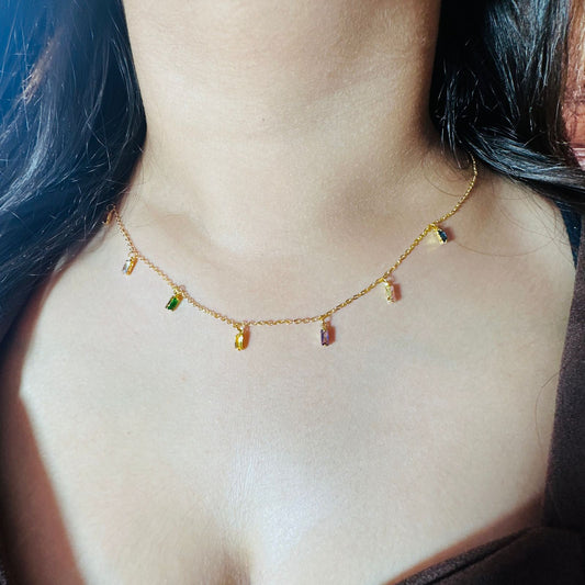 Christy Multi Charm Necklace