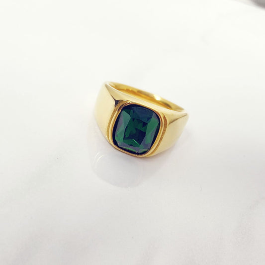 Jaden Emerald Ring