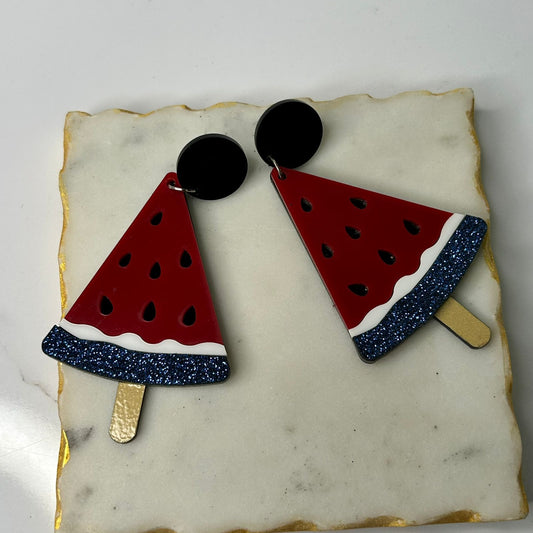 Watermelon Earrings