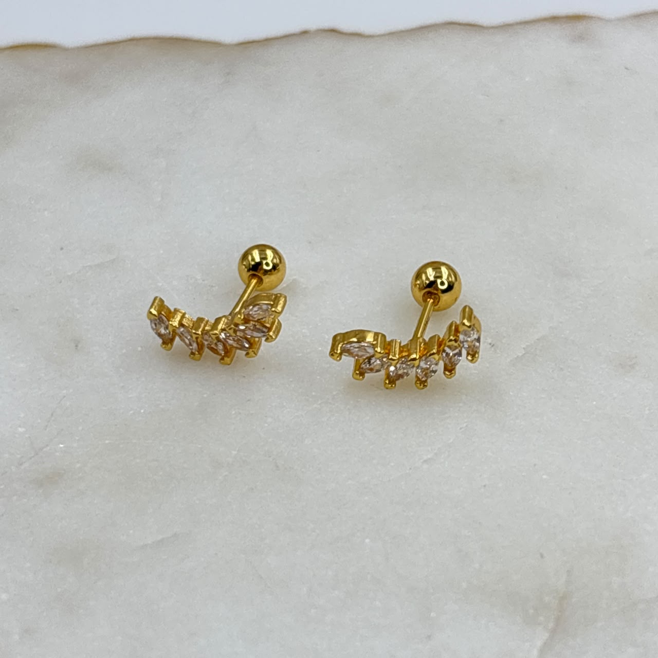 Grace Flatback Earrings
