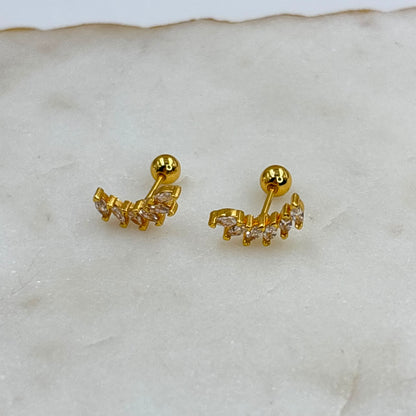 Grace Flatback Earrings