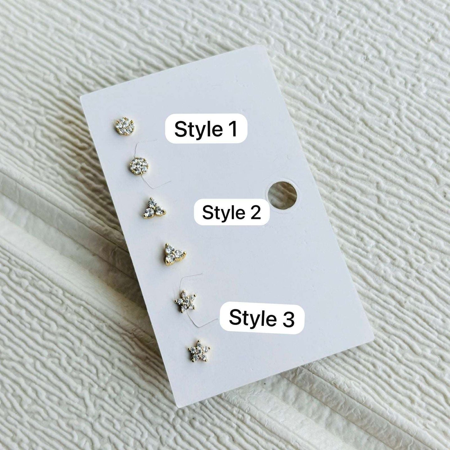 Minimal 925 Silver Studs