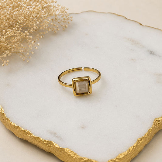 Softlight Square Ring