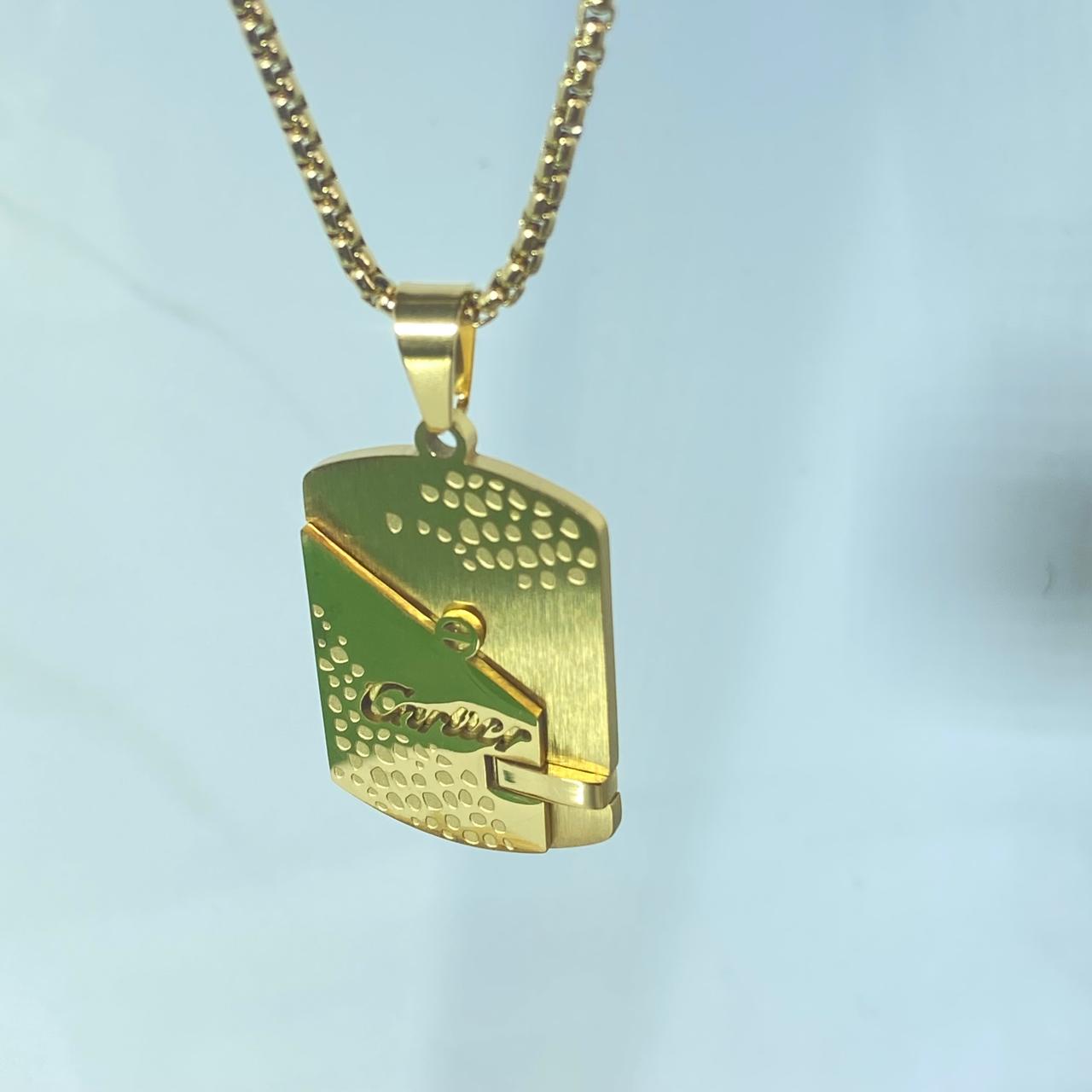 Tier Inspired Pendant Chain