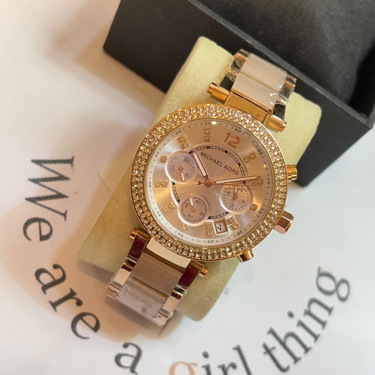 OG Mk Resin Strap Watch