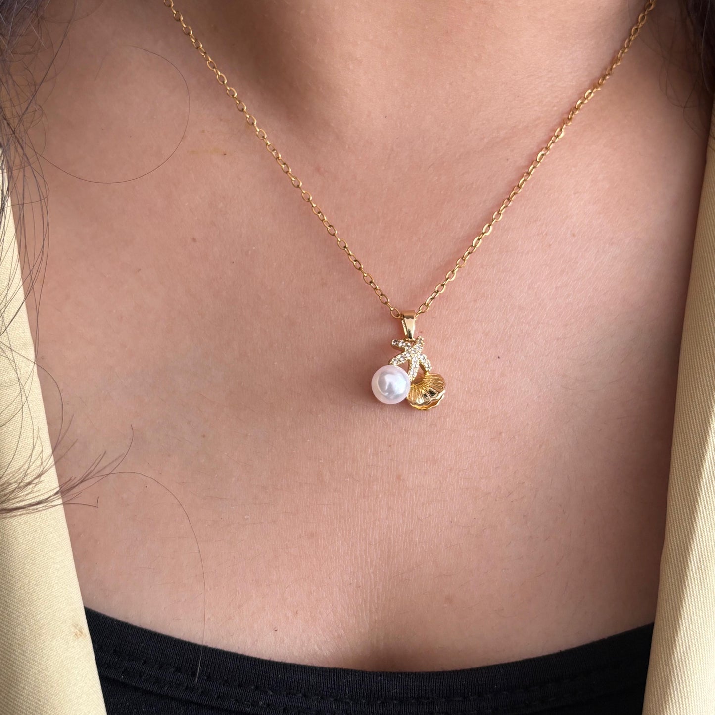 Ocean Pearl Necklace
