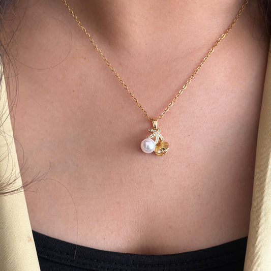 Ocean Pearl Necklace