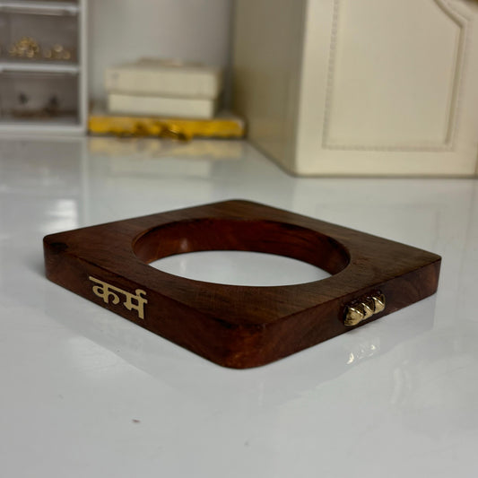 Karm Wooden Bangle ( 2.4-2.8)