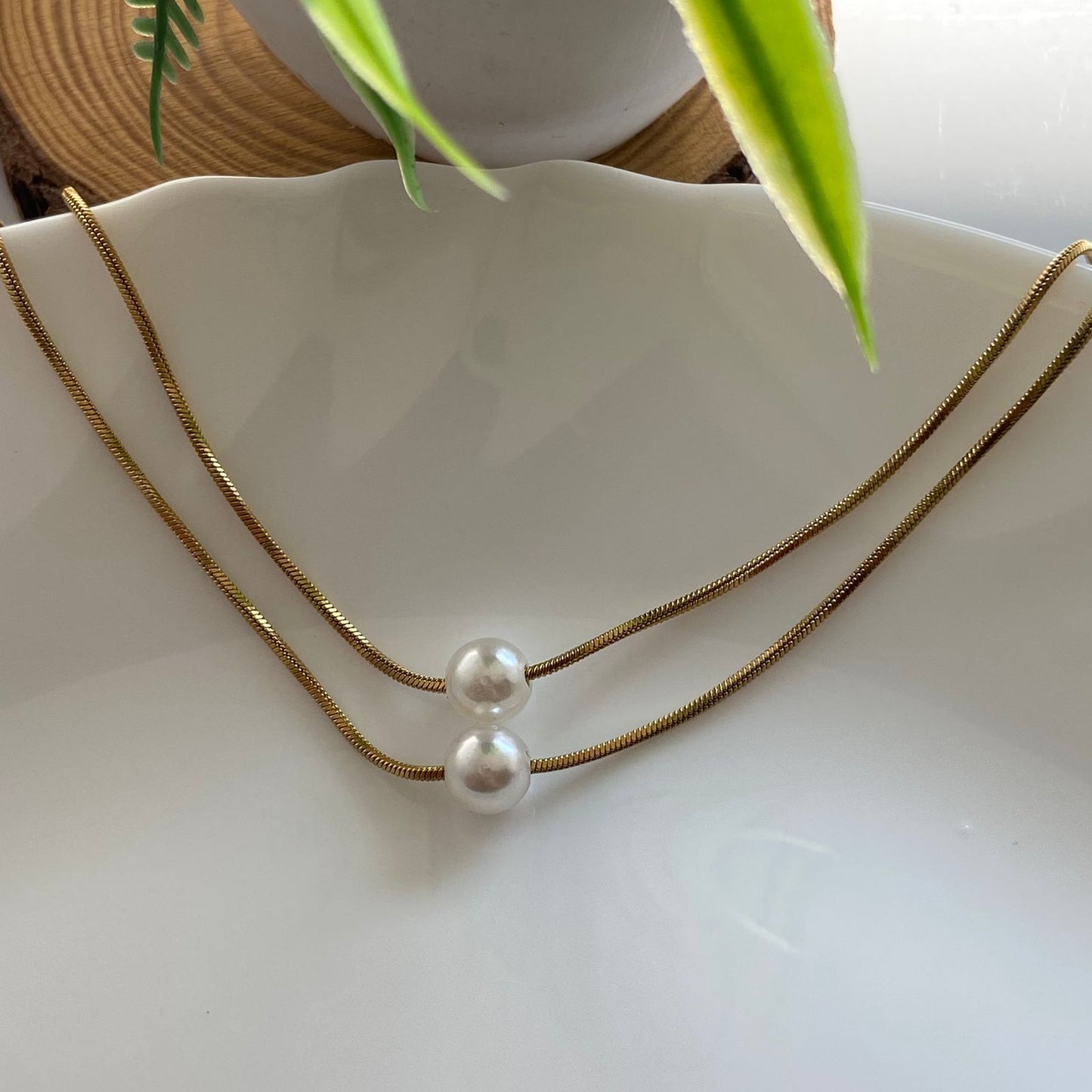 Pearl Layered Necklace