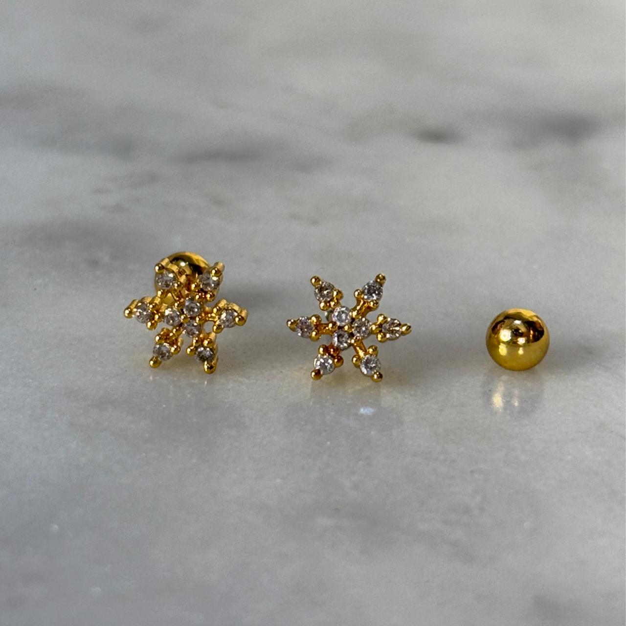 Sunshine Daisy Flatback Earrings
