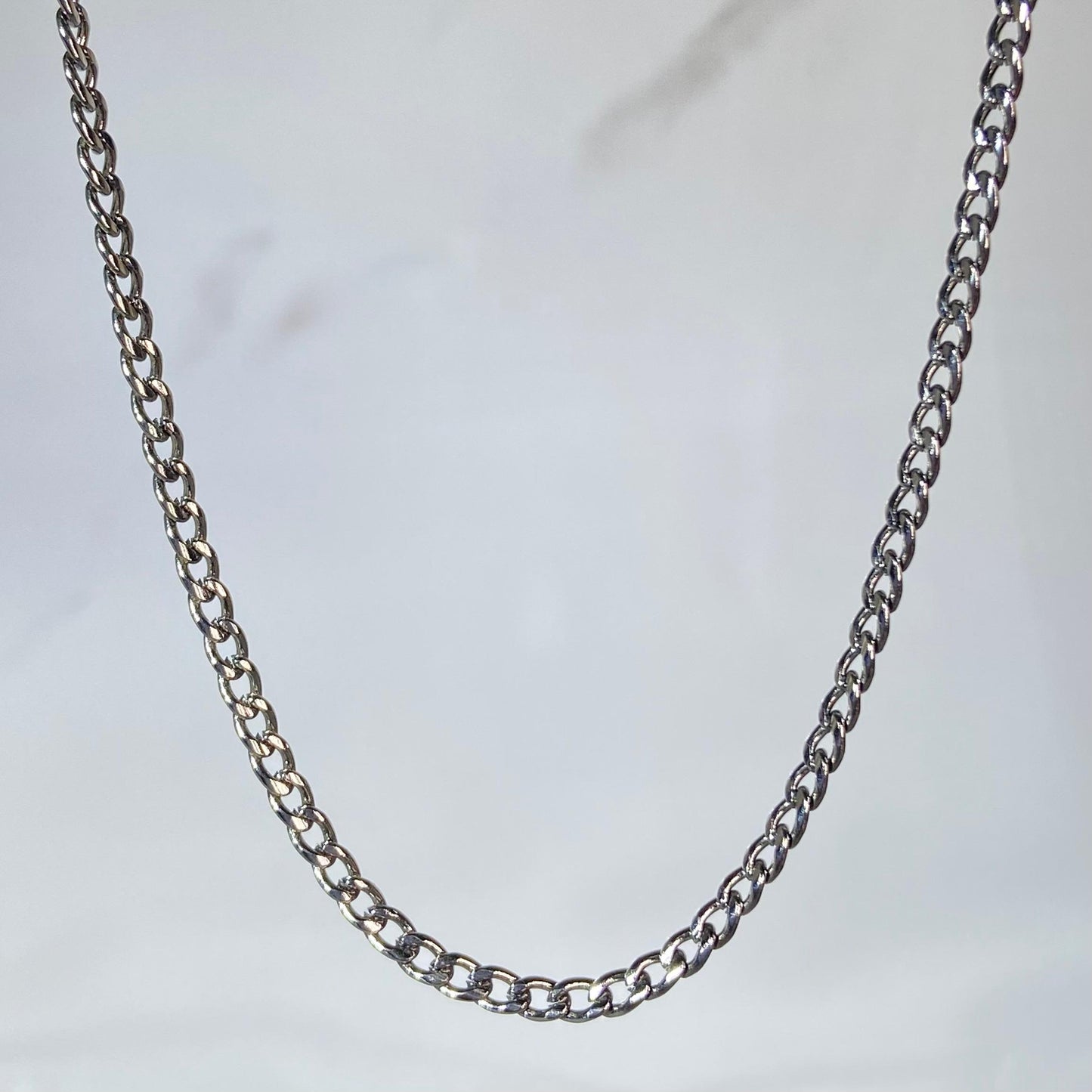 Cuban Silver SST Chain (Thin)