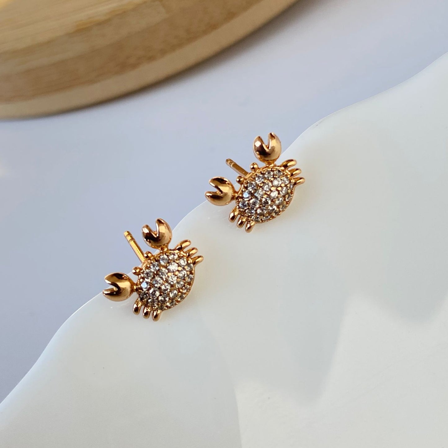 Crab Statement Earrings