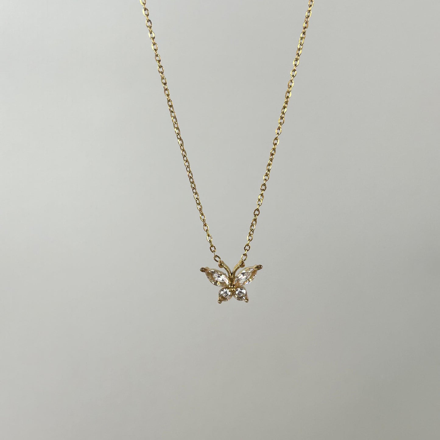 Dainty Butterfly Necklace