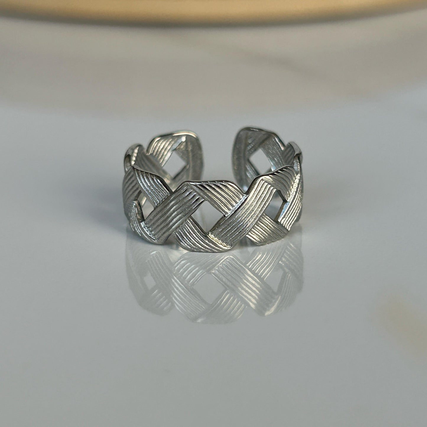 Casio Silver Ring