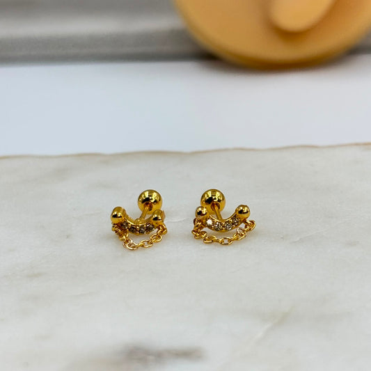 Spark Chain Earrings