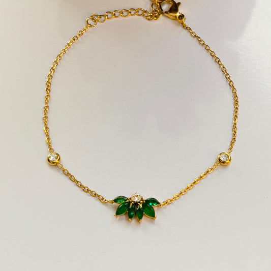 Emerald Emma Bracelet