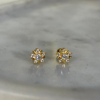 Celeste Flatback Earrings