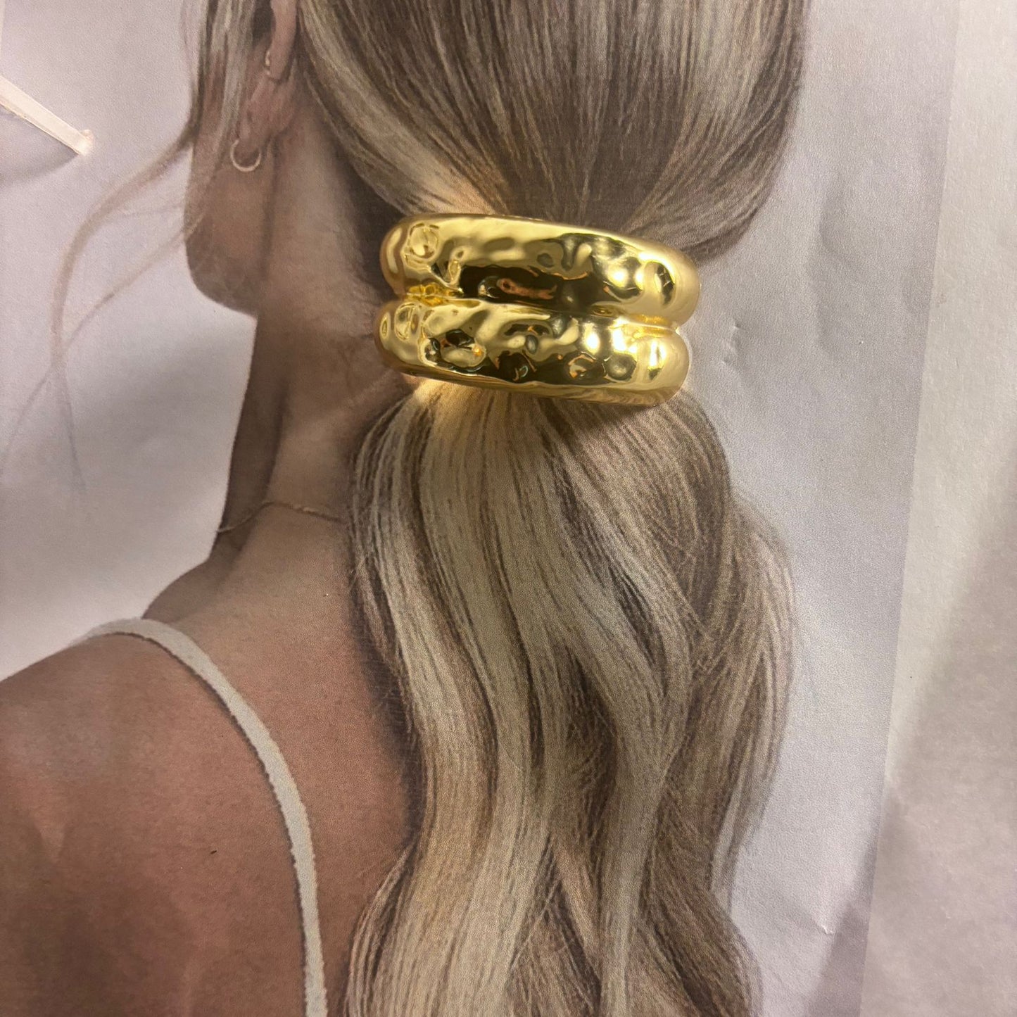 Molten Hair Cuff Tie