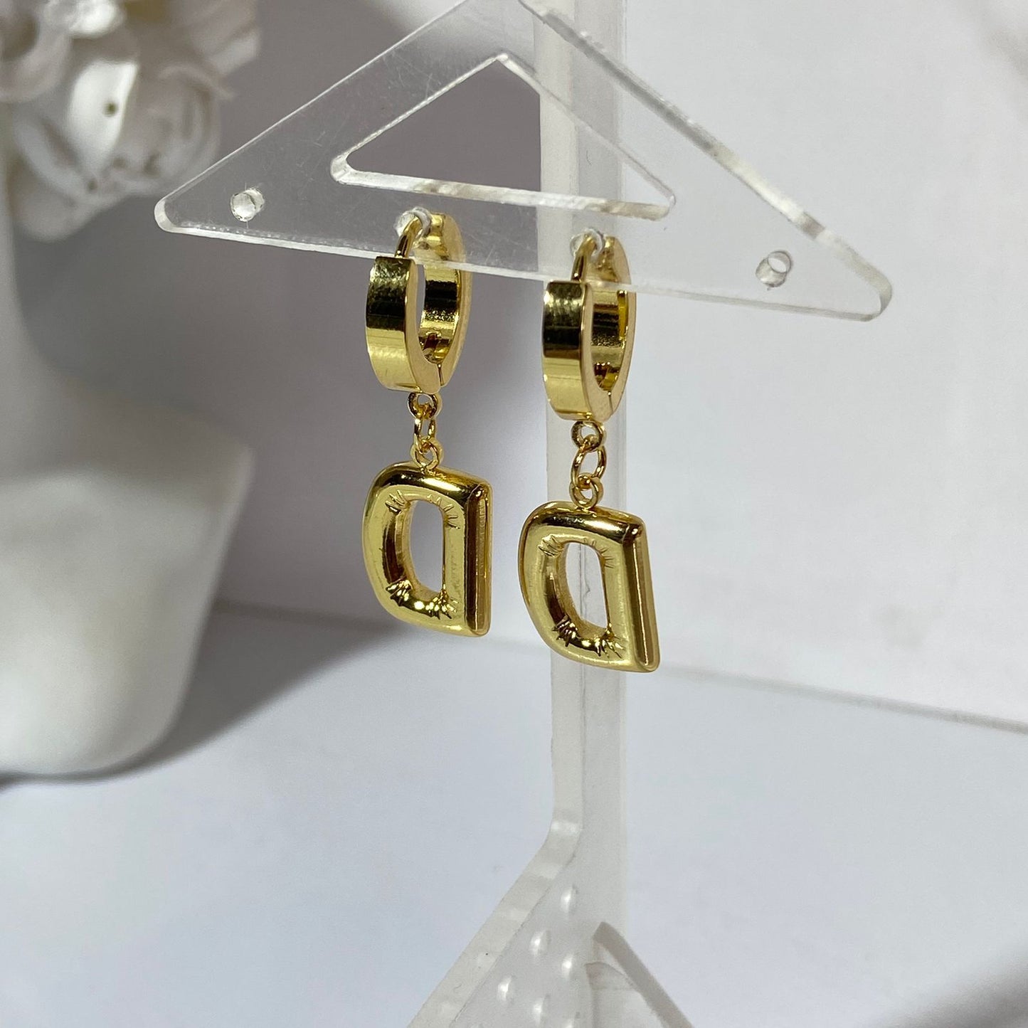 Initial Alphabet Earrings