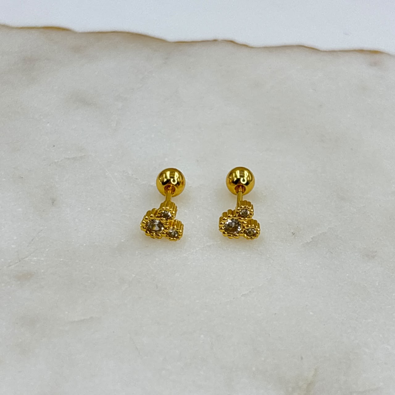 Mickey Flatback Earrings