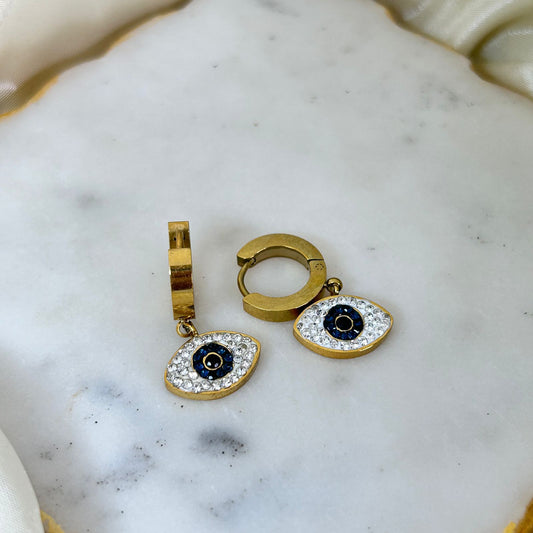 Celeste Eye Hoops