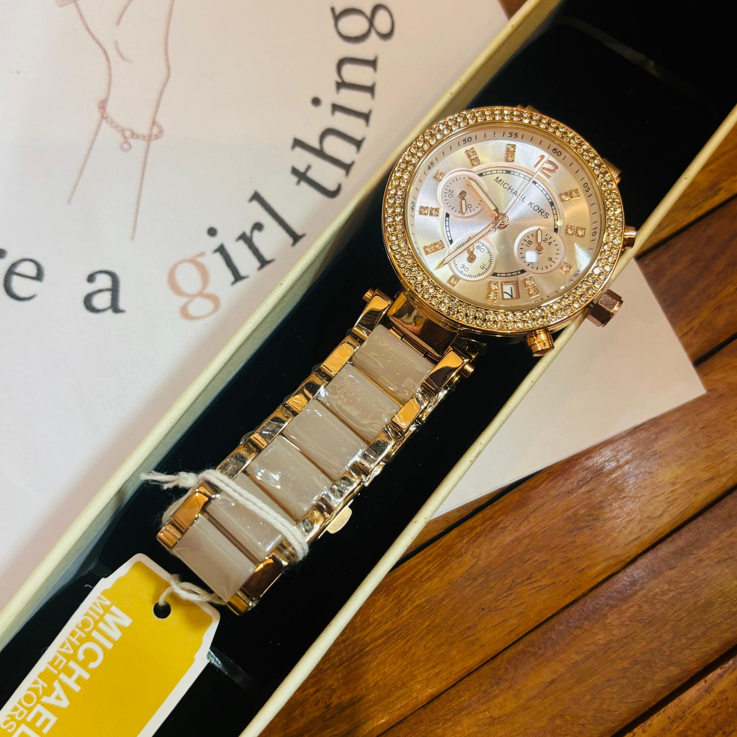 OG Mk Resin Strap Watch