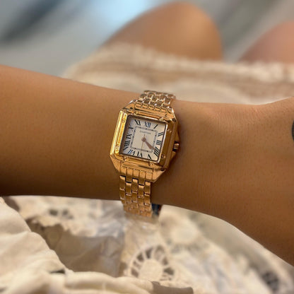Crtr l White Dial Watch