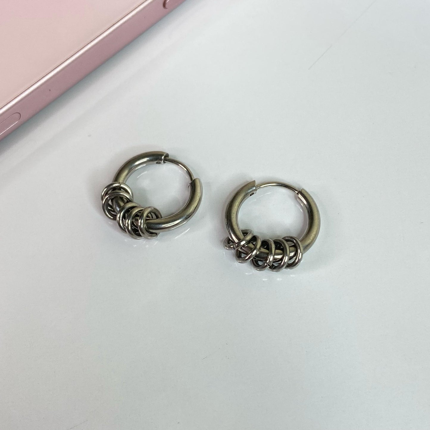 Ring Silver Hoops