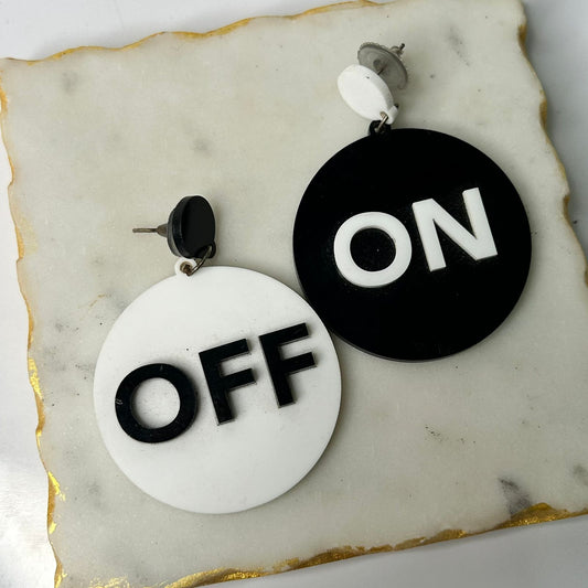 On Off Earrings (Small)