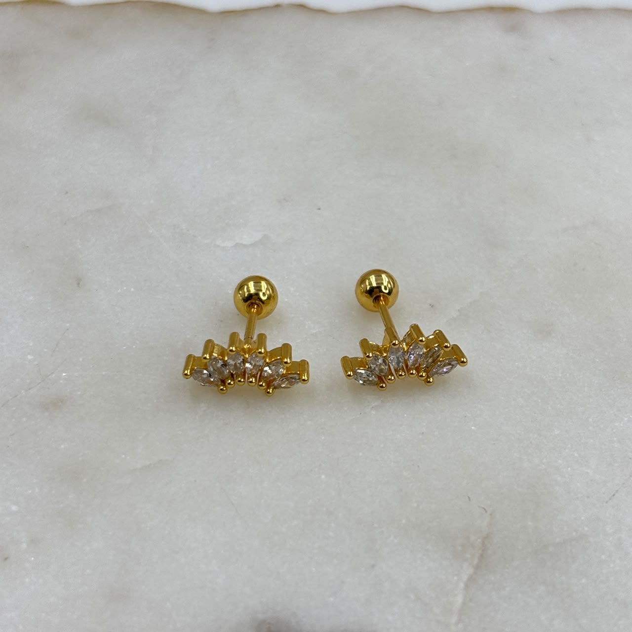 Glow Flatback Earrings
