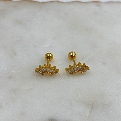 Glow Flatback Earrings