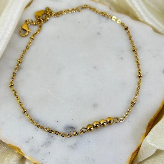 Snake Ball Anklet