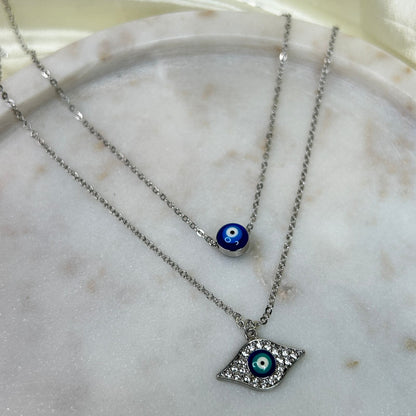 Evil Vibe Charm Necklace