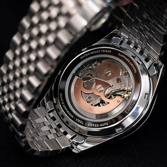 SEIKO-Presage Automatic Watch ( silver )