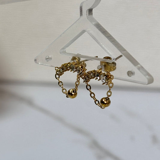 Ava Chain Earrings