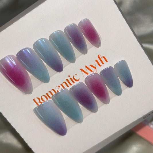 Cat Eye Nails 107