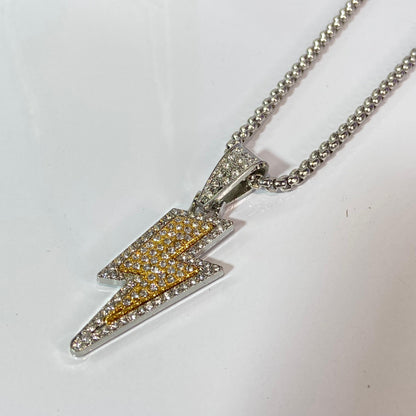 Flash Studded Pendant Chain