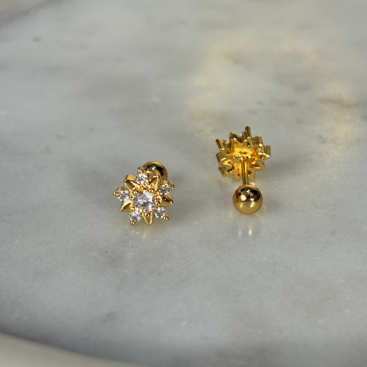 Celeste Flatback Earrings