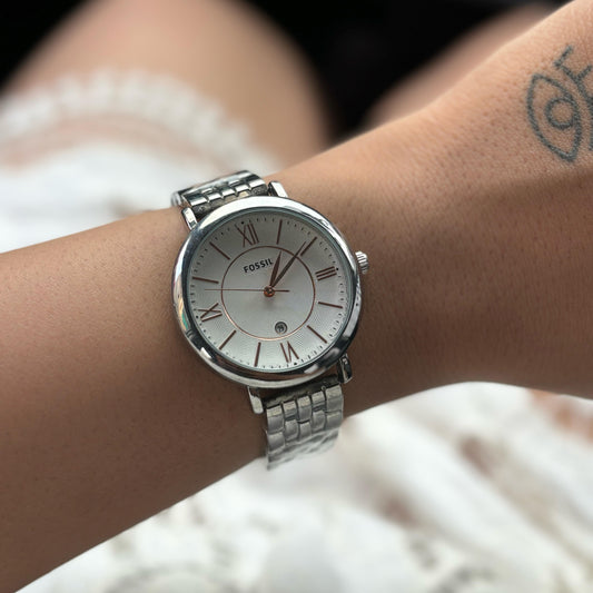 Fossil Dual Tone Everyday Wear Watch