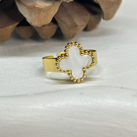 White Clover Ring