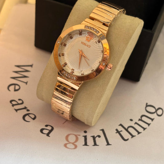 Versace Diamond Cut Luxe Watch