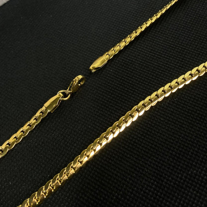 Sigma 18K Gold Plated Chain