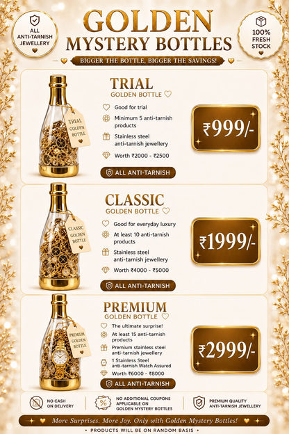 Golden Mystery  Bottles