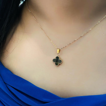 Black Clover Necklace