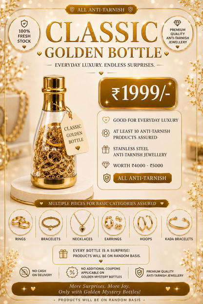 Golden Mystery  Bottles