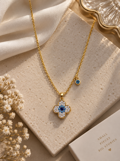 Maison Bleu Demi Fine Necklace (Gold)